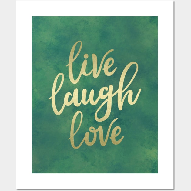 Live Laugh Love Wall Art by CatyArte